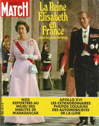 couverture de Pris Matc n°1203 Mai 1972